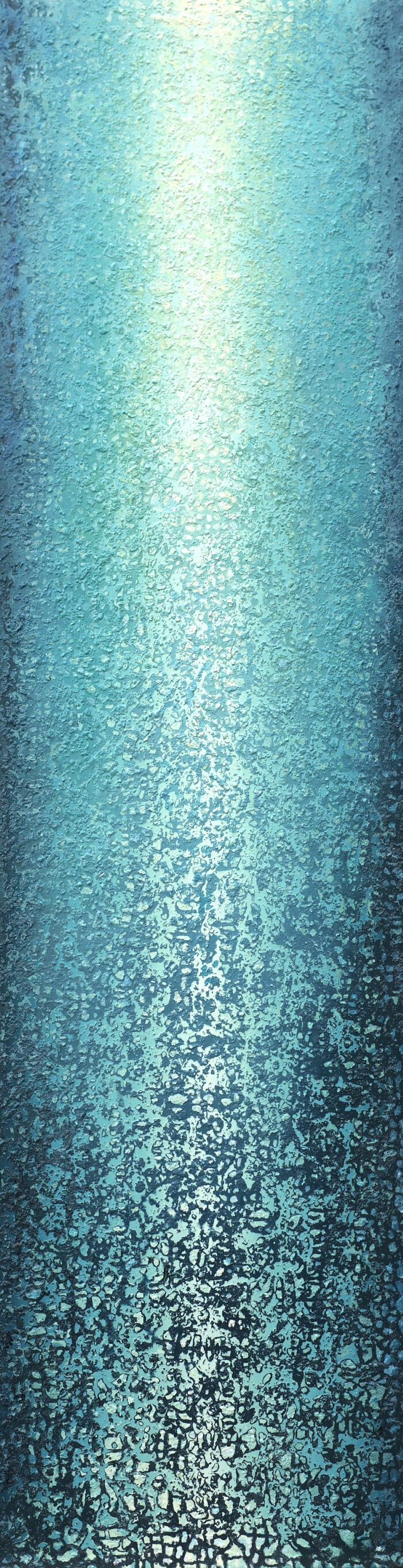 Soft Shower of Light in Blue by Heidi Thompson