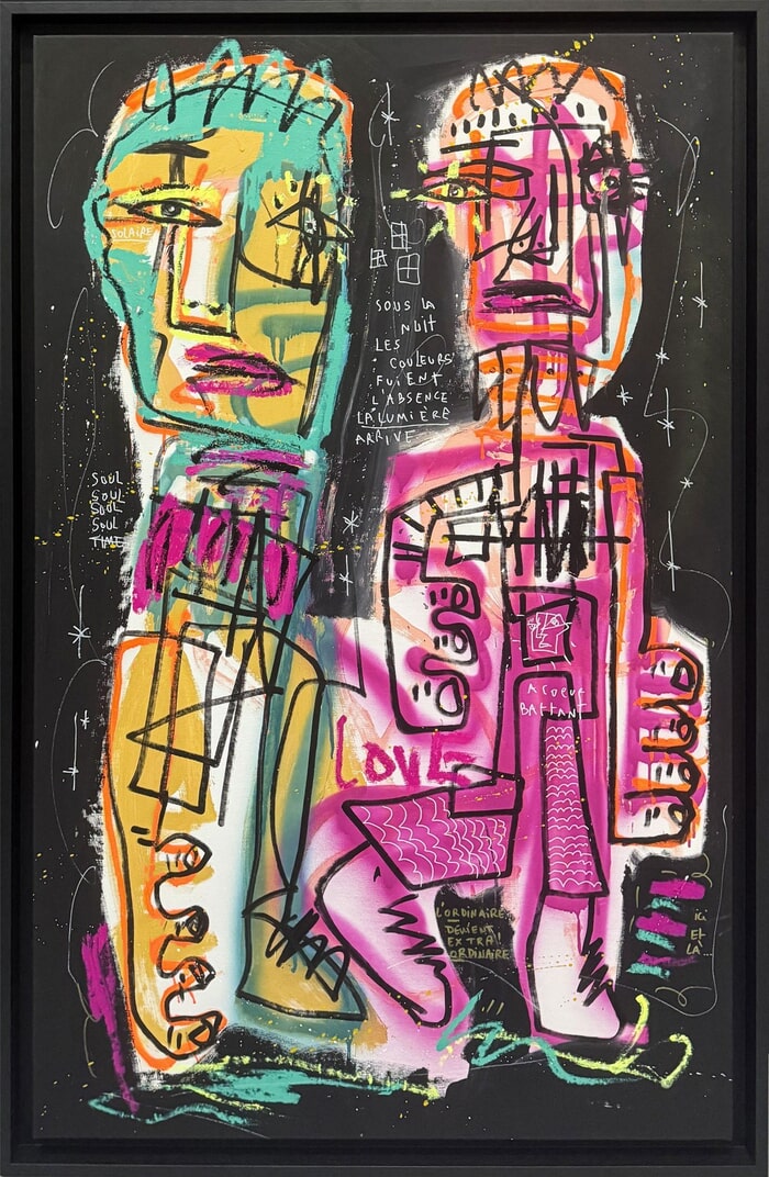 Sous la nuit les couleurs de la vie von JAZZU