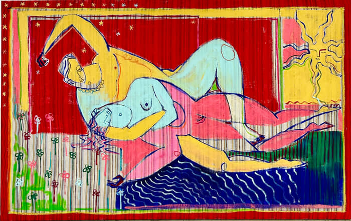 Le bord du lac by Xavier de Vilmorin