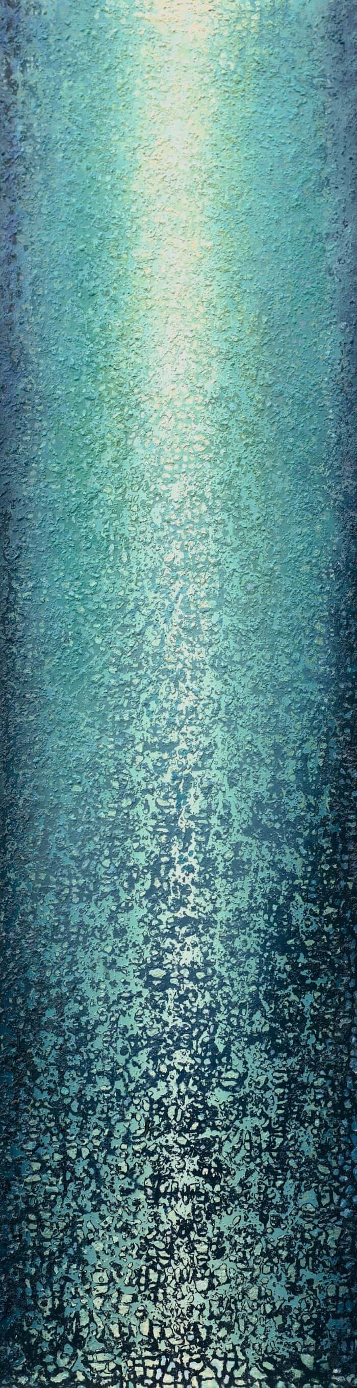 Soft Shower of Light in Blue par Heidi Thompson