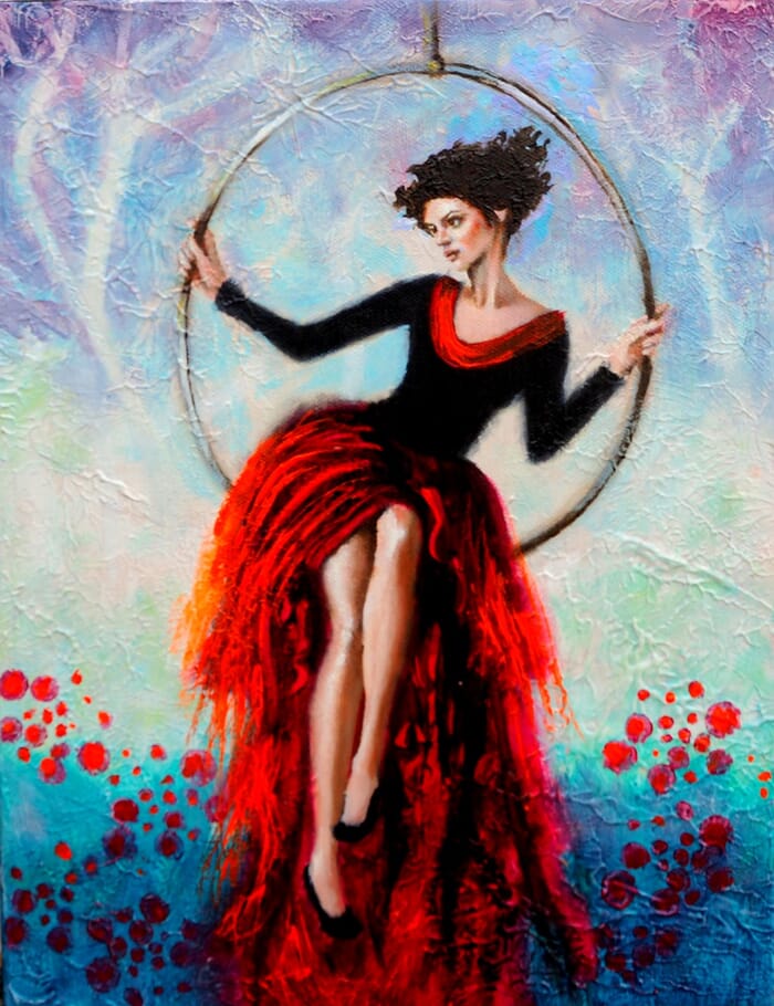 L'escarpolette by Sylvie Julkowski-Egard