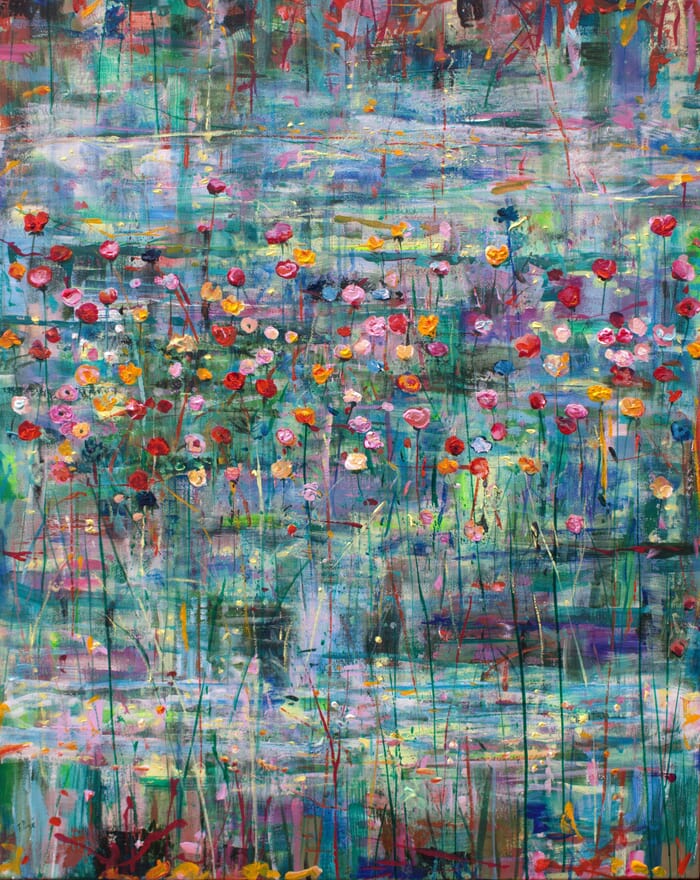 le jour de la procession, certaines chantonnaient sur l’eau: "Ave Maria Gloria…". D’autres, mutines, chantaient sur des lumières infantiles : "Non credo " by François Pagé