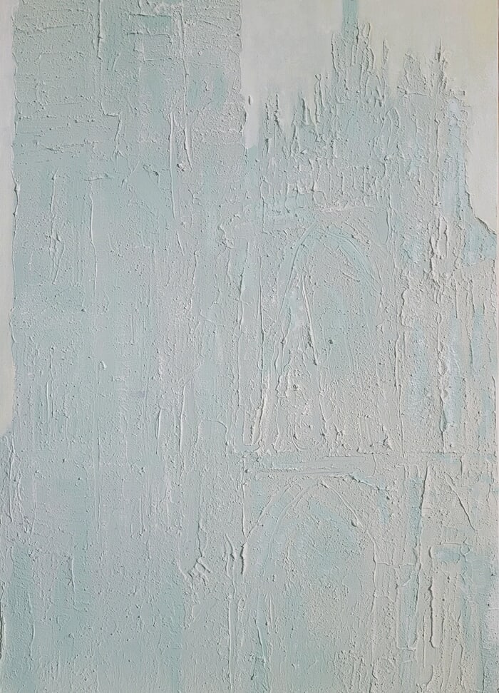 Cathédrale no.22 - Rouen, soft light by Wayne Sleeth