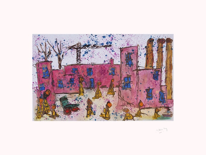 LA GRUE - THE CRANE by Marc Laffolay