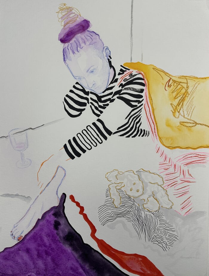 Objects of the Day, sketch 34 by Julia Shanaytsa