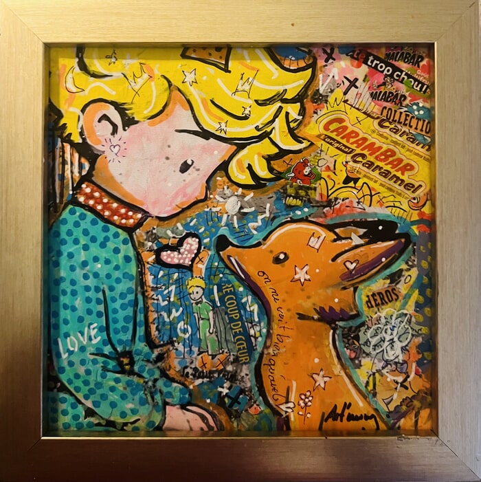 Le petit prince et son ami le renard  by ART'MONY