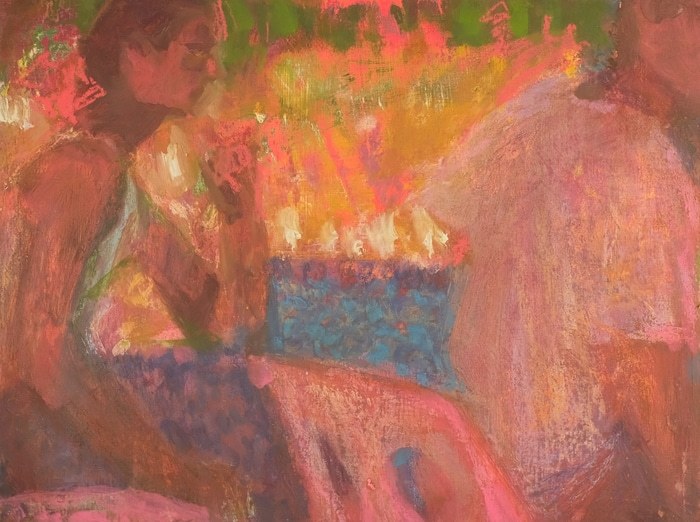 Watching to see what he would do by Caroline Cornelius