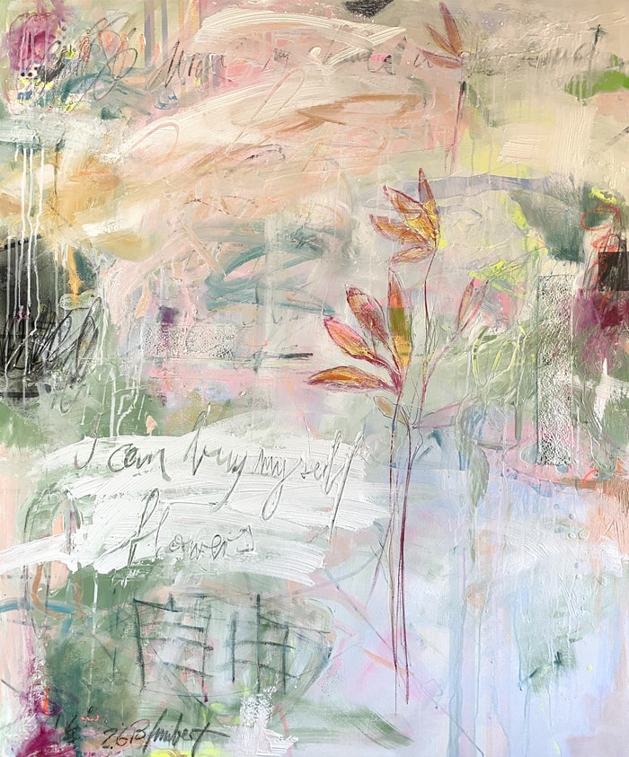 I Can Buy Myself Flowers No.5 by Bea Garding Schubert