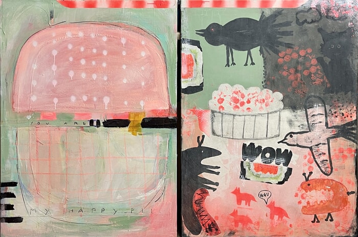 Happy Pill and Side Effects by Karen and Simone Lehmann