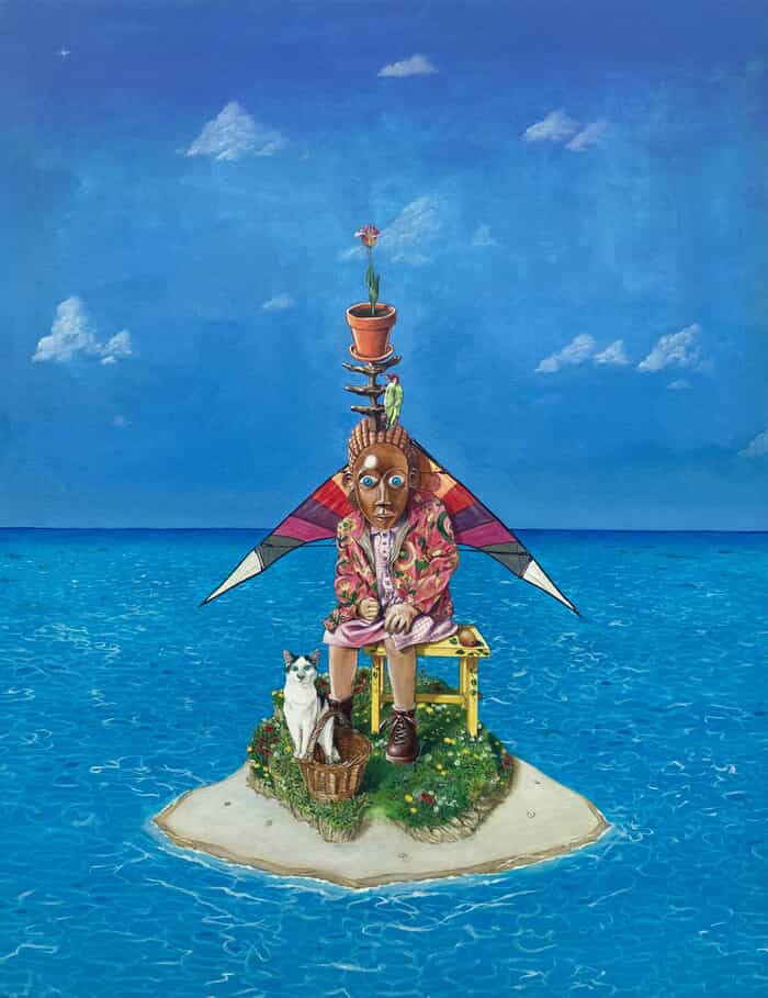 Mart'man et Djimbo by Julien Sama