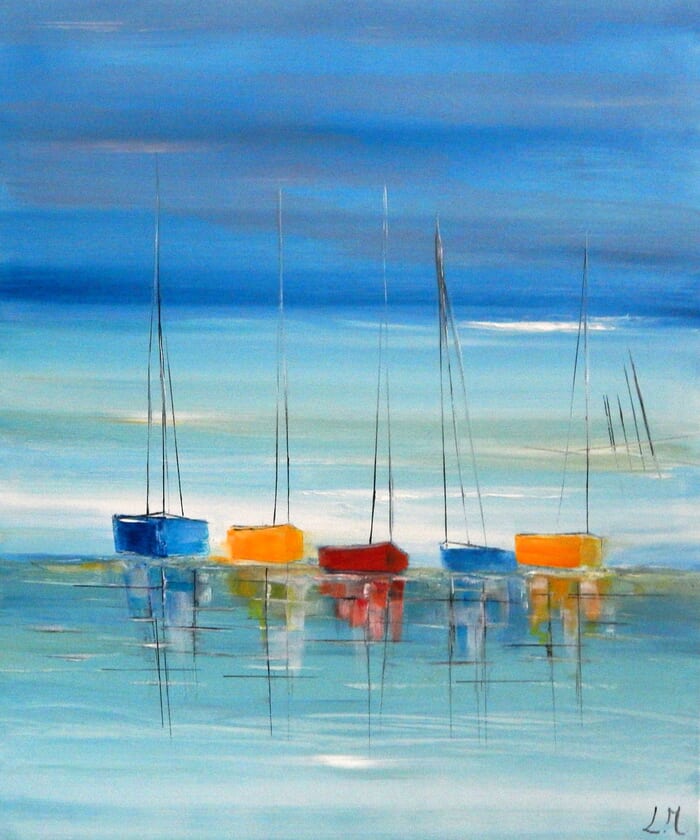 La belle bleue par Lydie Massou