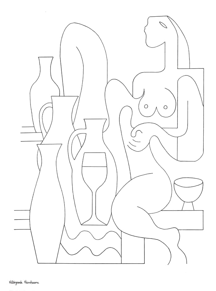 Poised by Hildegarde Handsaeme