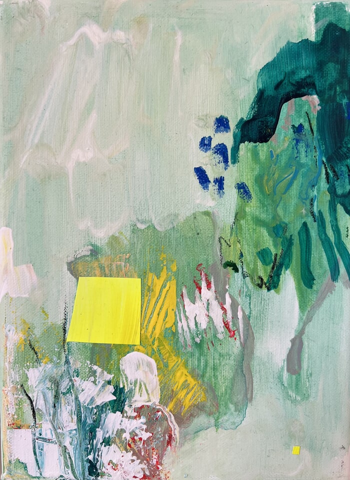 Jardin jaune by Mathilde de Bellecombe