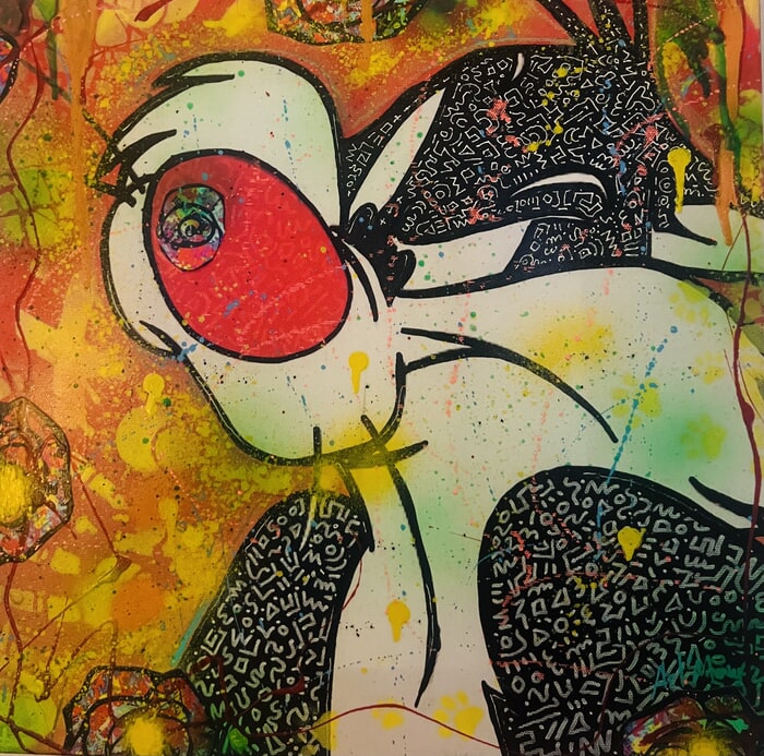 Gros minet pop art by ART'MONY