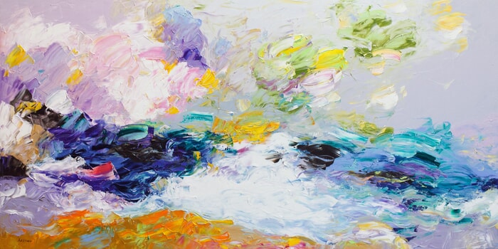 spring.river.2 by Valery Khattin