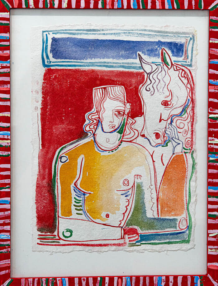 Dessin Vivienne IV by Xavier de Vilmorin