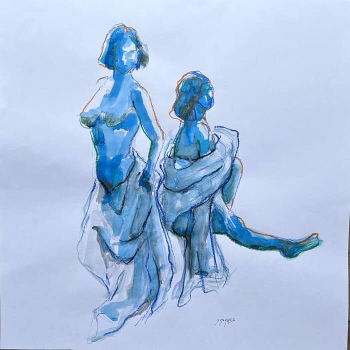 Blue Angels by Géraldine Morales