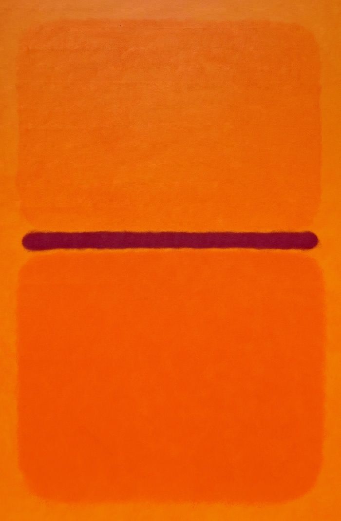 Orange Purple Tangerine by Nataliia Sydorova