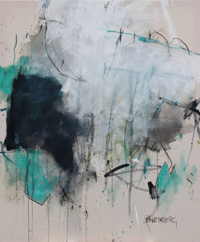 Tilted Composition (Form, Fragment, Gesture) 1 par Daniela Schweinsberg