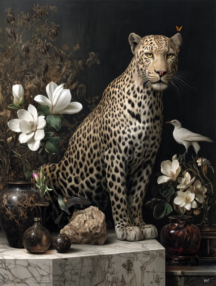 MAGESTIC LEOPARD by HOLLY WATT