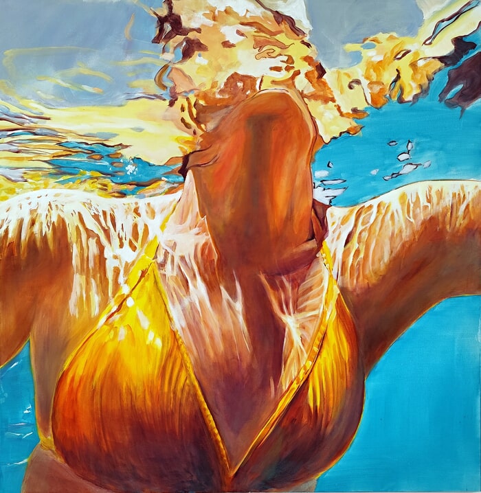 Danse irisée, écho lumineux von Maude Ovize