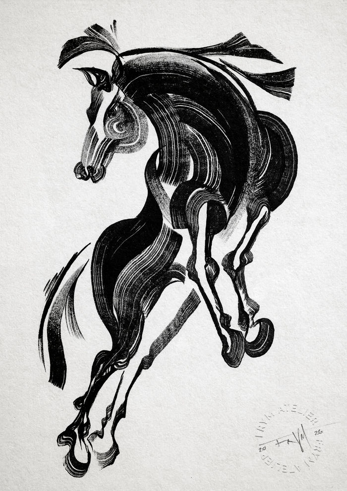 Horse no.2 par The Frym