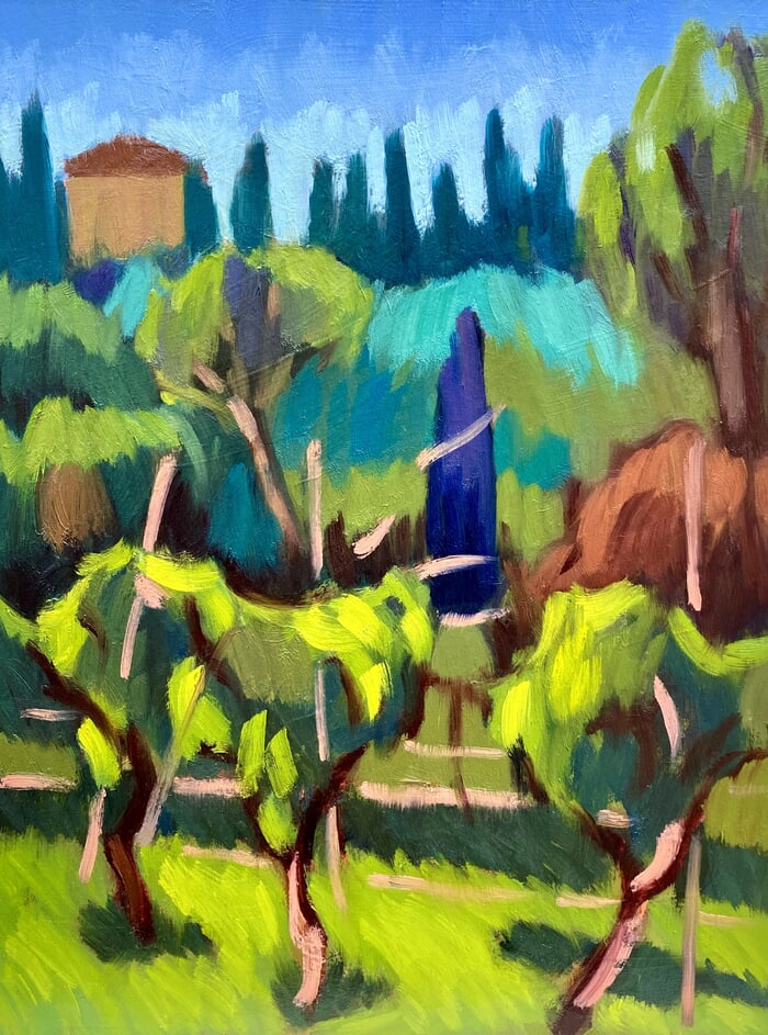 Le jardin par beau temps by Barbara Petit Lisy