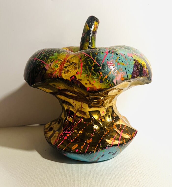 Pomme croquée pop art by ART'MONY