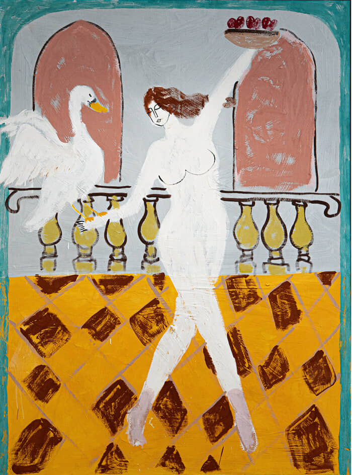 Dancing with the swan by Riz Riz Rizz