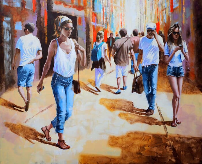 Dans la chaleur de l'été by Sylvie Julkowski-Egard