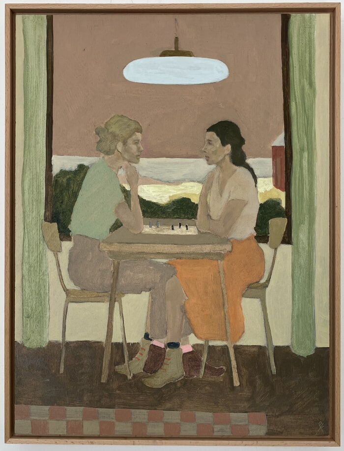 Chess Game II von Emily Kirby