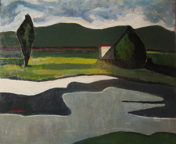 Pénombre au coucher by Michel de Gouttes