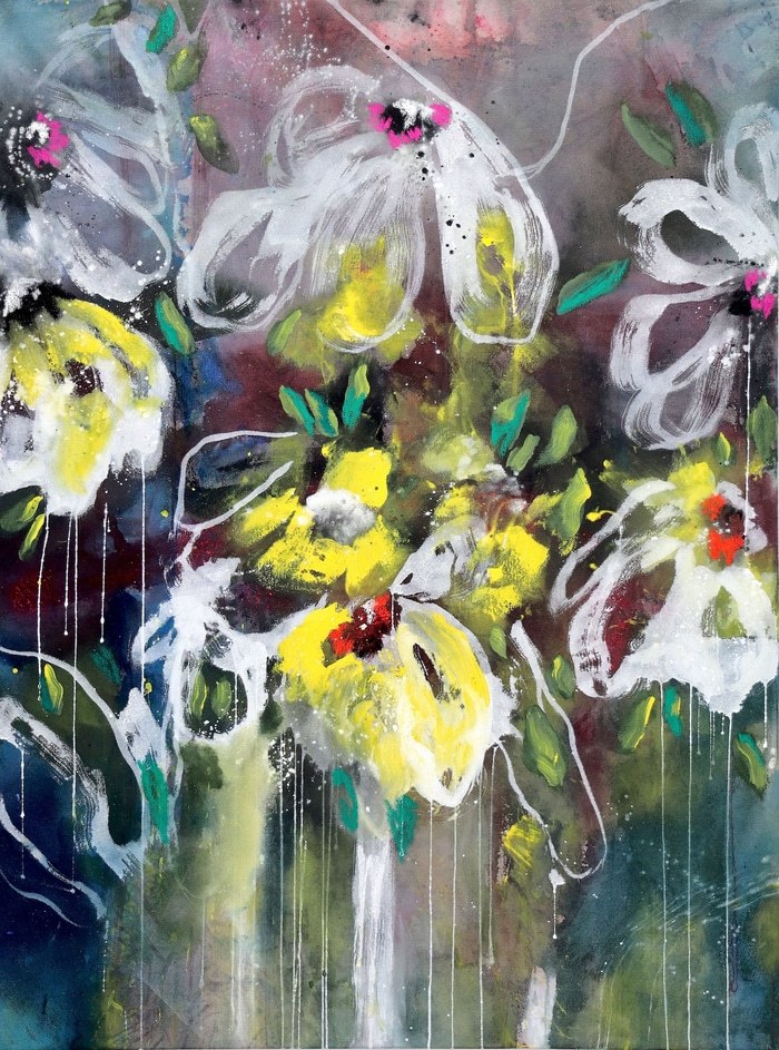 Bloom, I am here by Poovi Art