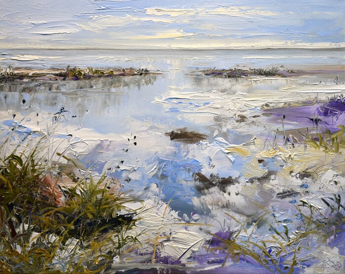 Snow silence von Sonja Brussen