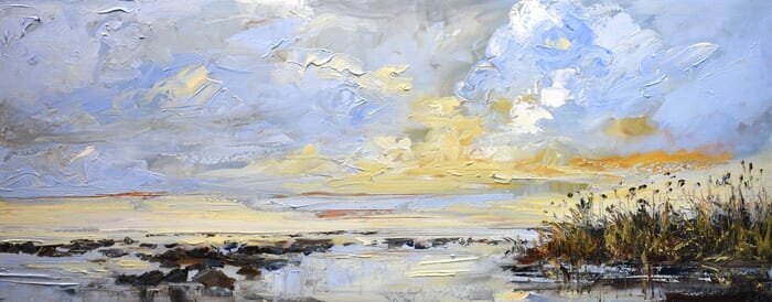 Golden space von Sonja Brussen