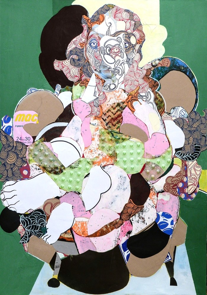 Woman in armchair by Pascal Marlin