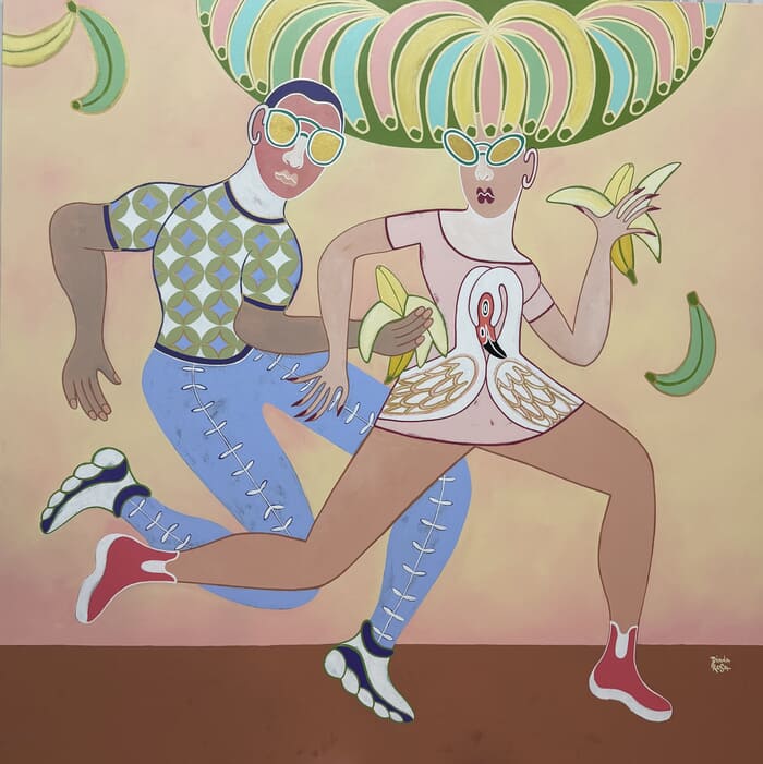 Banana marathon par Diana Rosa