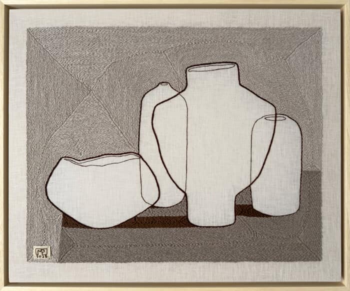 Vase Composition III’26 von Milena Paladino