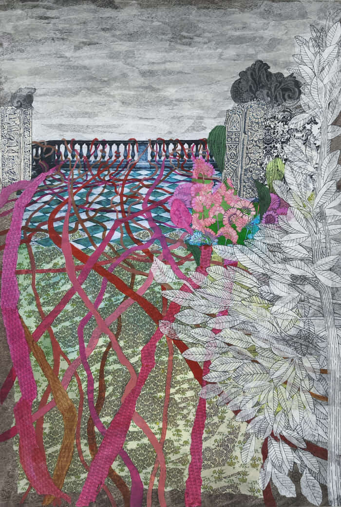 Jardin oublié III by Cécile Duchêne-Malissin