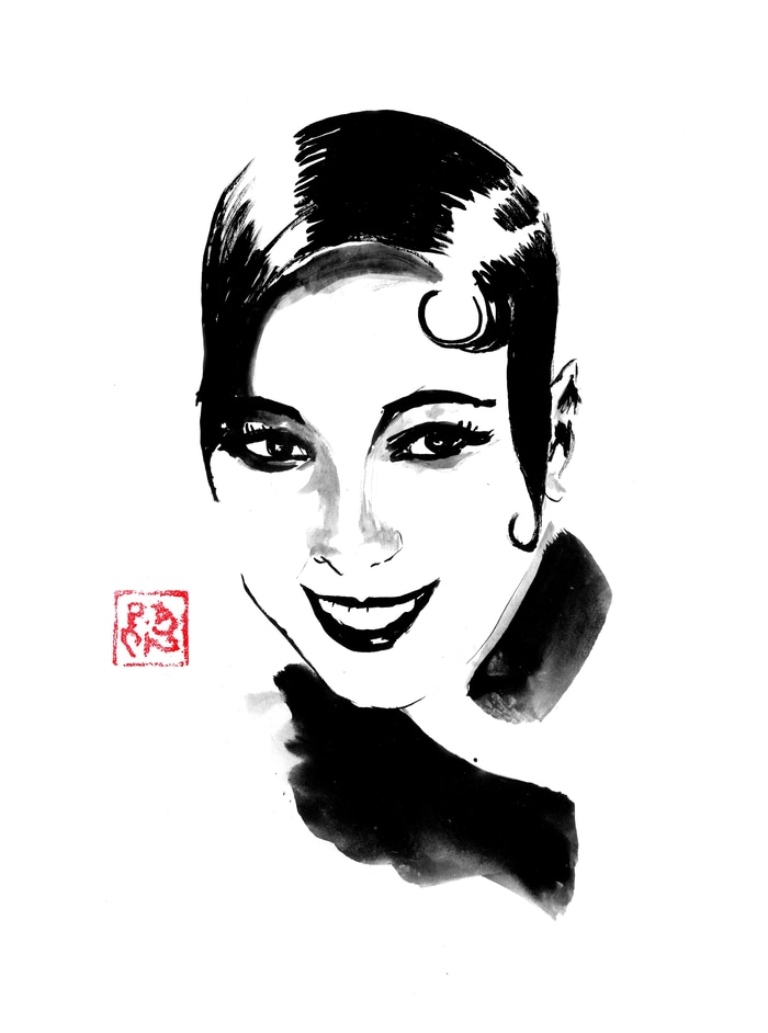 Josephine baker by Péchane