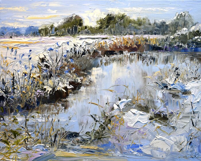 Symphonie in blue von Sonja Brussen