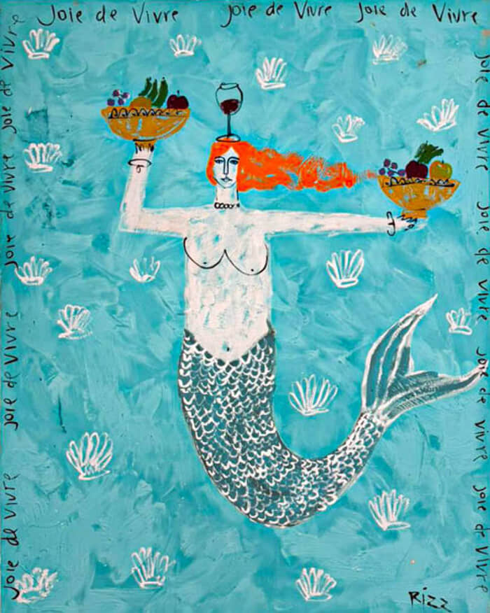 Joie de vivre by Riz Riz Rizz