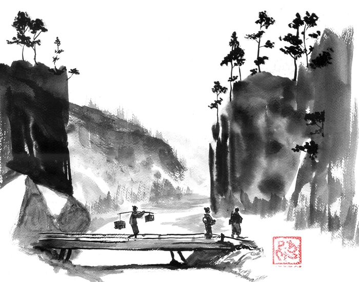 Passage par Péchane