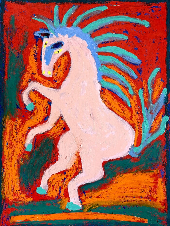 Firehorse No. II by Katharina Obermaier