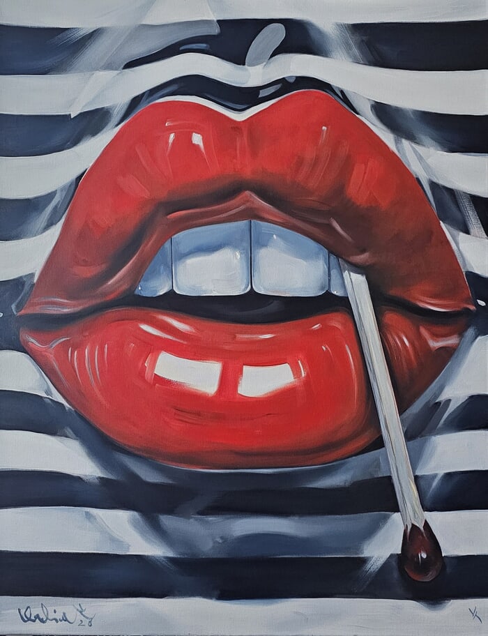 Kiss the flame by VADIM KOVALEV