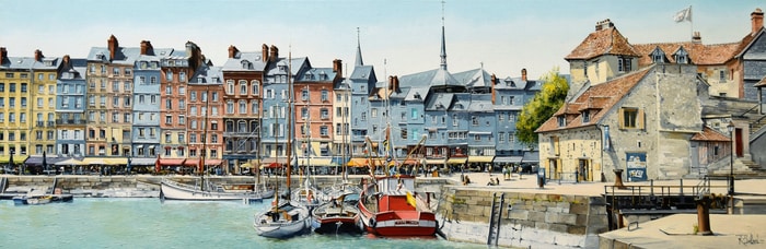 Honfleur by Roger Bailleul