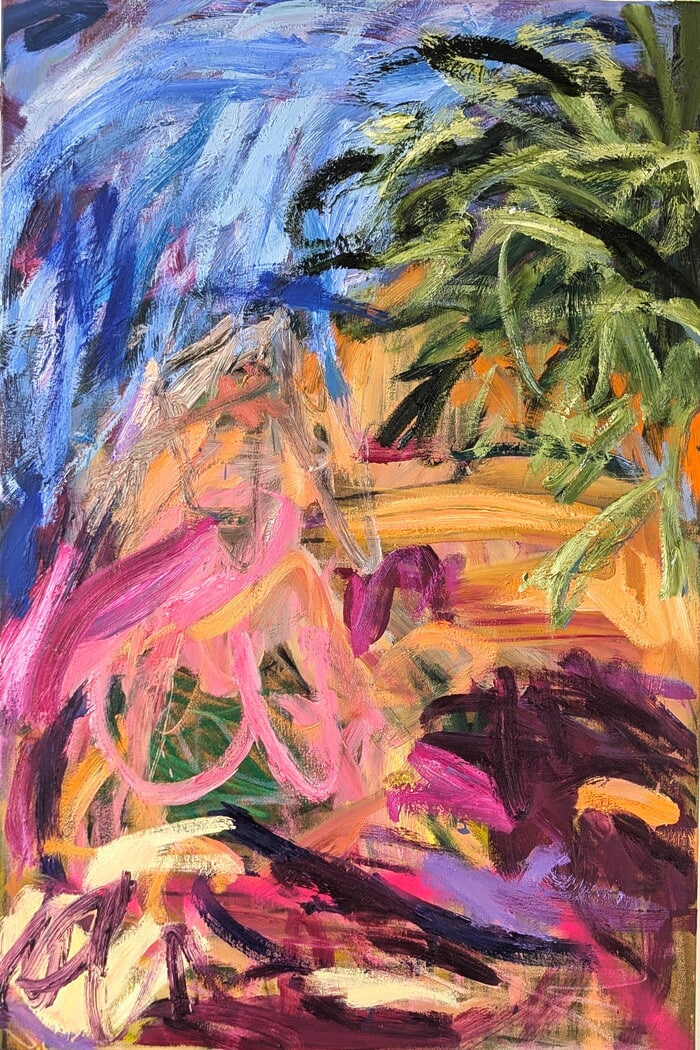 Untitled (balcony Rab Town) by Coco Hewitt