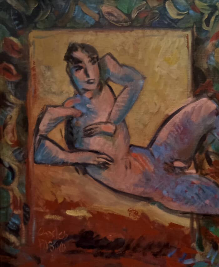 Etude n°2 pour UN DÉJEUNER SUR L'HERBE by Charles Pasino