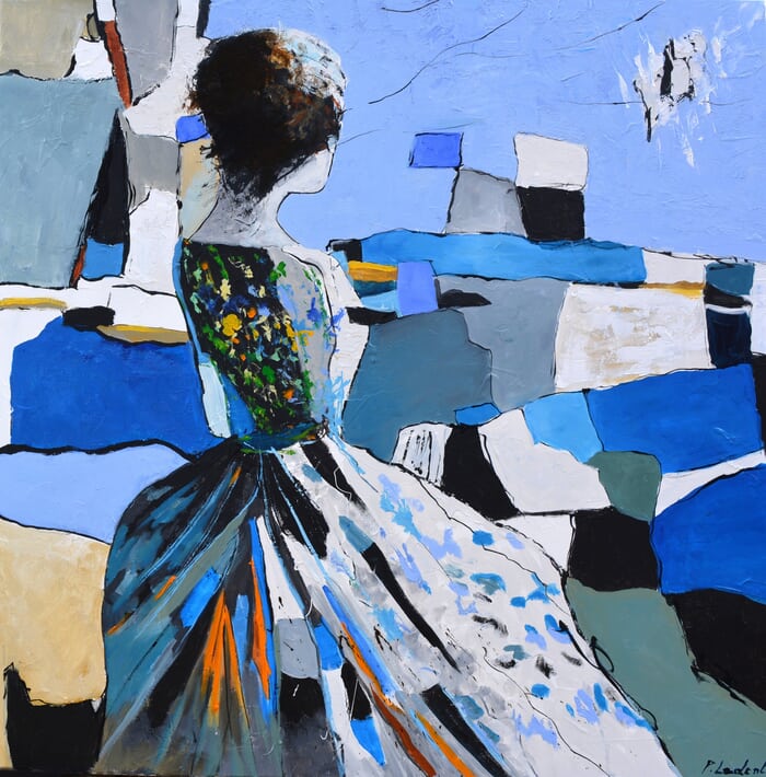 Blue thoughts  by Pol Ledent