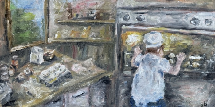 Le Petit Boulanger par Iryna Besarab